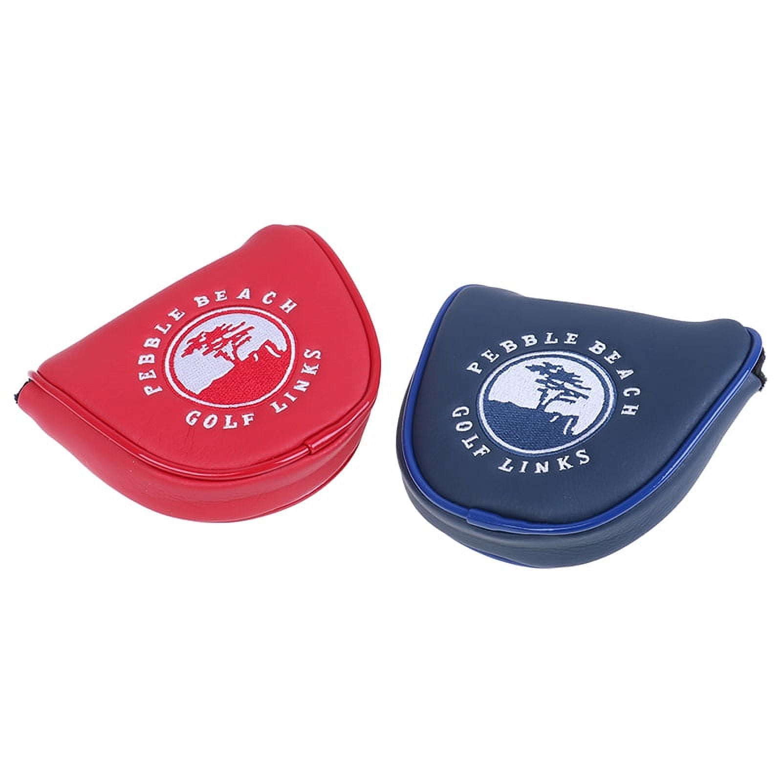 JETTINGBUY Pebble Beach Mallet Putter Cover Headcover for
