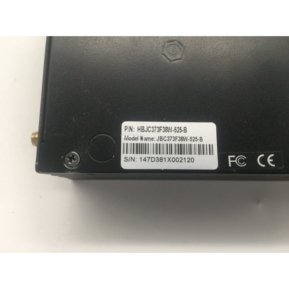 JETWAY SYSTEM HBJC373F38W-525-B, INTEL ATOM D525 SBC, JBC373F38W-525-B