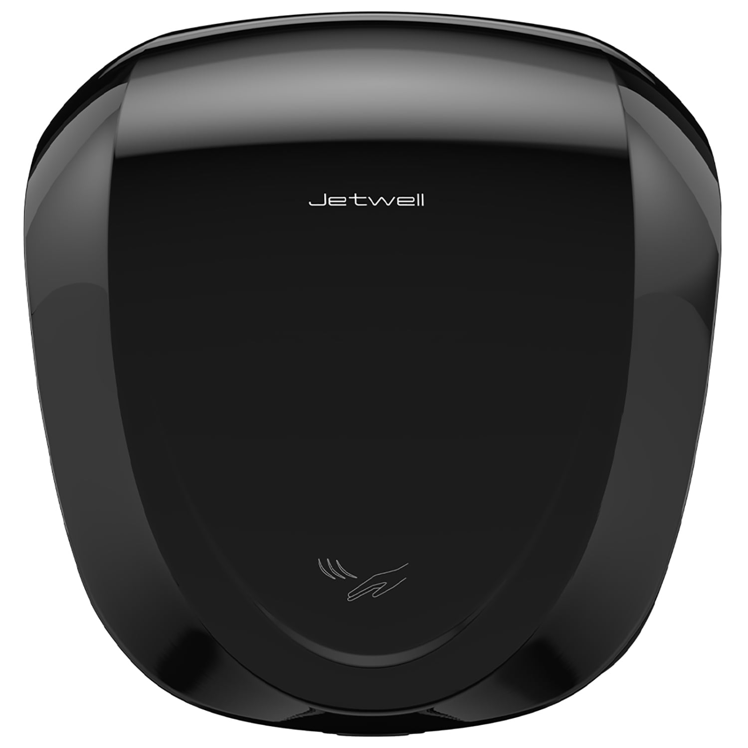 JETWELL High Speed Black Stainless Steel Automatic Hand Dryer