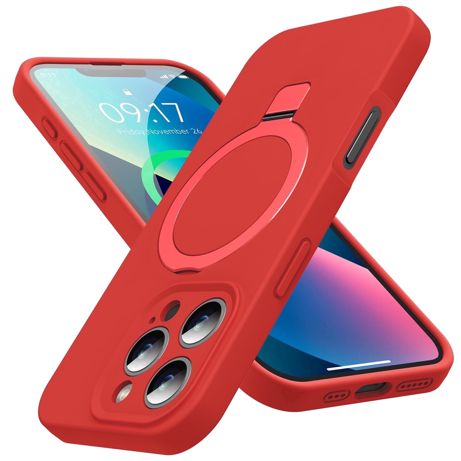 JETeacka Designed for iPhone 16 Pro Max Case with Magnetic Invisible ...