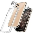 thumbnail image 1 of JETech 3 in 1 Case for iPhone 11 Pro 5.8-Inch, with 2-Pack Screen Protector and 2-Pack Camera Lens Protector, Non-Yellowing Shockproof Bumper Phone Cover, Full Coverage Tempered Glass Film (Clear), 1 of 7