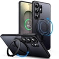 thumbnail image 1 of JETech 360 Degree Rotatable Ring Case for Samsung Galaxy S26 Ultra, Compatible with MagSafe (Black), 1 of 7
