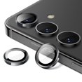 thumbnail image 1 of JETech Camera Lens Protector for Samsung Galaxy S24, 9H Tempered Glass Metal Individual Ring Cover, Easy Installation Tray, HD Clear, 1 Set (Onyx Black), 1 of 7