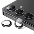 thumbnail image 1 of JETech Camera Lens Protector for Samsung Galaxy S24+ / S24 Plus, 9H Tempered Glass Metal Individual Ring Cover, Easy Installation Tray, HD Clear, Set of 1 (Onyx Black), 1 of 7