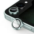 thumbnail image 1 of JETech Camera Lens Protector for Samsung Galaxy Z Flip 5, 9H Tempered Glass Metal Individual Ring Cover, HD Clear, 2-Pack (Mint), 1 of 7