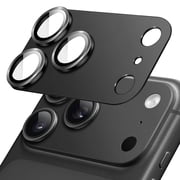 JETech Camera Lens Protector for iPhone 18 Pro Max, 1-Pack |Full Coverage, Matte Metal Plate Black