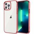 thumbnail image 1 of JETech Case Compatible with iPhone 13 Pro 6.1-Inch, Shockproof Phone Bumper Cover, Anti-Scratch Clear Back (Red), 1 of 6