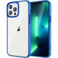 thumbnail image 1 of JETech Case Compatible with iPhone 13 Pro Max 6.7-Inch, Shockproof Phone Bumper Cover, Anti-Scratch Clear Back (Blue), 1 of 6