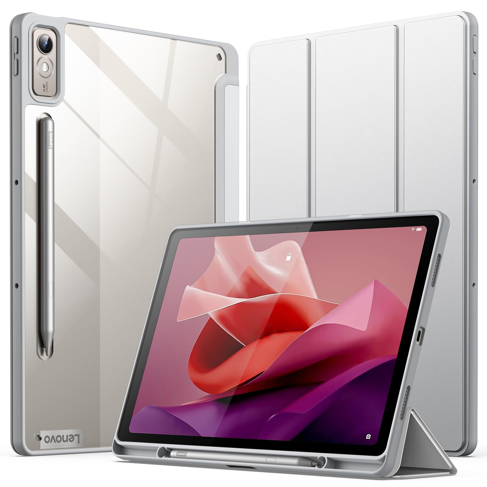 JETech Case for Lenovo Tab P12 12.7-Inch (2023 Model, TB370FU 