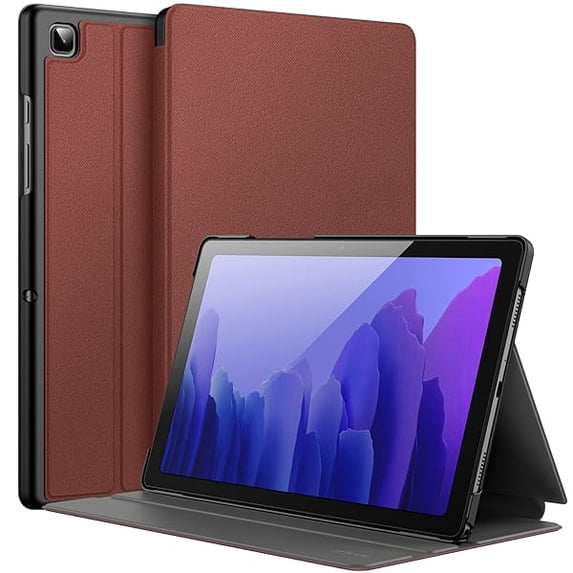 JETech Case for Samsung Galaxy Tab A7 10.4-Inch 2020 (SM-T500/T505/T507), NOT for Tab A7 Lite, Slim Folio Stand Protective Tablet Cover, Multi-Angle Viewing, Auto Wake/Sleep (Wine)
