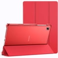 thumbnail image 1 of JETech Case for Samsung Galaxy Tab A7 Lite 8.7-Inch 2021 (SM-T227/T225/T220), Slim Translucent Back Tri-Fold Folio Stand Protective Tablet Cover (Red), 1 of 7