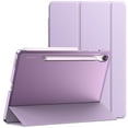 thumbnail image 1 of JETech Case for Samsung Galaxy Tab S10 FE / S9 FE 10.9-Inch, Slim Translucent Back Tri-Fold Stand Protective Tablet Cover, Support S Pen Charging, Auto Wake/Sleep (Lavender), 1 of 7