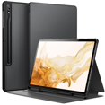 thumbnail image 1 of JETech Case for Samsung Galaxy Tab S8 Plus 2022 / S7 FE 2021 / S7 Plus 2020 12.4-Inch with S Pen Holder, Slim Folio Stand Protective Tablet Cover, Multi-Angle Viewing (Black), 1 of 6