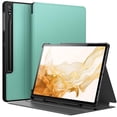 thumbnail image 1 of JETech Case for Samsung Galaxy Tab S8 Plus 2022 / S7 FE 2021 / S7 Plus 2020 12.4-Inch with S Pen Holder, Slim Folio Stand Protective Tablet Cover, Multi-Angle Viewing (Green), 1 of 6