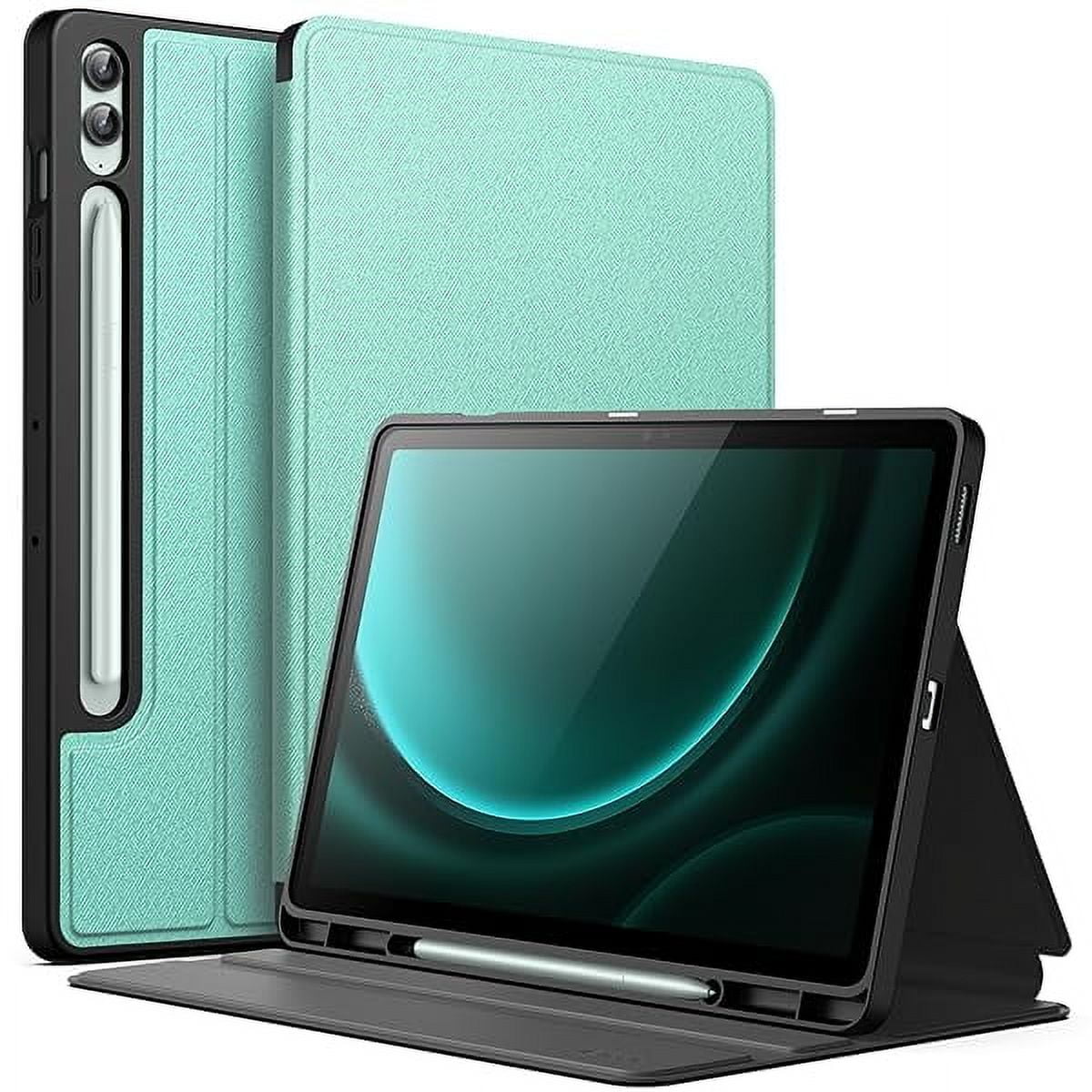 JETech Case for Samsung Galaxy Tab S9 FE+ / S9 FE Plus 12.4-Inch with S Pen Holder, Slim Folio Stand Protective Tablet Cover, Multi-Angle Viewing (Lavender) - Walmart.com JETech Case for Samsung Galaxy Tab S9 FE+ / S9 FE Plus 12.4-Inch with S Pen Holder, Slim Folio Stand Protective Tablet Cover, Multi-Angle Viewing (Lavender) - Walmart.com