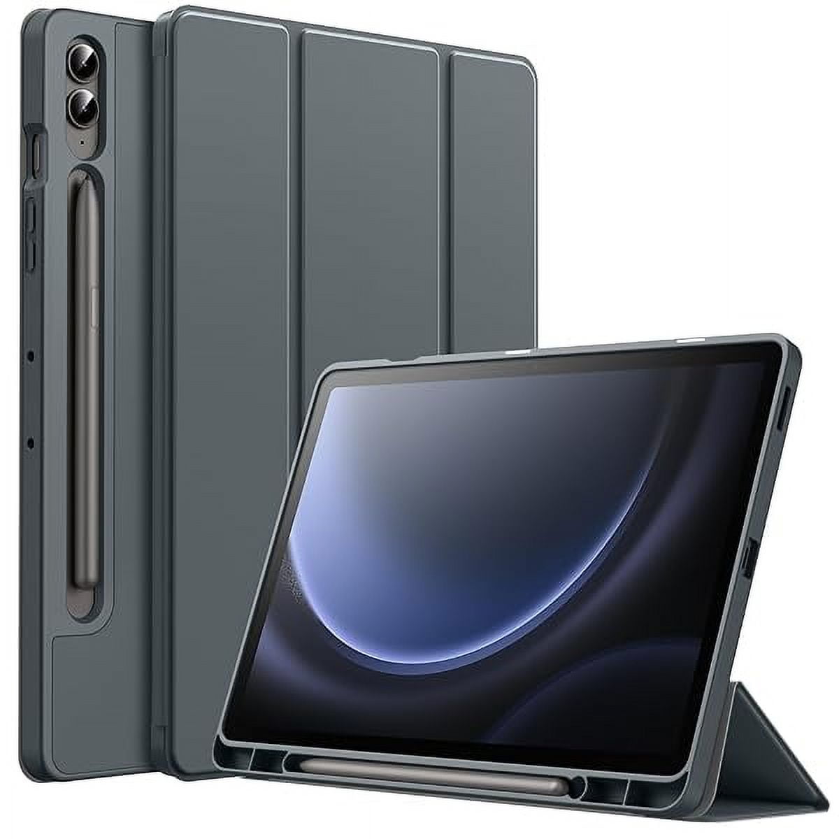 JETech Case for Samsung Galaxy Tab S9 FE+ / S9 FE Plus 12.4-Inch with S