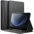 thumbnail image 1 of JETech Case for Samsung Galaxy Tab S9 FE+ / S9 FE Plus 12.4-Inch with S Pen Holder, Slim Folio Stand Protective Tablet Cover, Multi-Angle Viewing (Black), 1 of 6