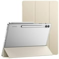 thumbnail image 1 of JETech Case for Samsung Galaxy Tab S9 FE+ / S9 FE Plus 12.4-Inch, Slim Translucent Back Tri-Fold Stand Protective Tablet Cover, Support S Pen Charging, Auto Wake/Sleep (Beige), 1 of 7
