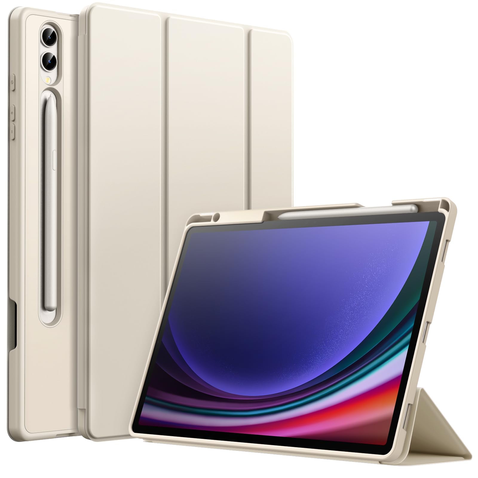 JETech Case for Samsung Galaxy Tab S9 Plus 12.4 Inch with S Pen Holder ...