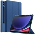 thumbnail image 1 of JETech Case for Samsung Galaxy Tab S9 Plus 12.4 Inch with S Pen Holder, Soft TPU Tri-Fold Stand Protective Tablet Cover, Support S Pen Charging, Auto Wake/Sleep (Navy), 1 of 6