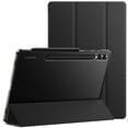 thumbnail image 1 of JETech Case for Samsung Galaxy Tab S9 Plus 12.4-Inch, Translucent Back Tri-Fold Stand Protective Tablet Cover, Support S Pen Charging, Auto Wake/Sleep (Black), 1 of 7
