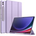 thumbnail image 1 of JETech Case for Samsung Galaxy Tab S9 Ultra 14.6 Inch with S Pen Holder, Soft TPU Tri-Fold Stand Protective Tablet Cover, Support S Pen Charging, Auto Wake/Sleep (Light Purple), 1 of 6