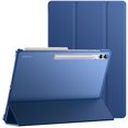 thumbnail image 1 of JETech Case for Samsung Galaxy Tab S9 Ultra 14.6-Inch, Translucent Back Tri-Fold Stand Protective Tablet Cover, Support S Pen Charging, Auto Wake/Sleep (Navy), 1 of 7