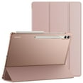 thumbnail image 1 of JETech Case for Samsung Galaxy Tab S9 Ultra 14.6-Inch, Translucent Back Tri-Fold Stand Protective Tablet Cover, Support S Pen Charging, Auto Wake/Sleep (Rose Gold), 1 of 7