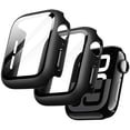 thumbnail image 1 of JETech Case with Screen Protector for Apple Watch Series 10 46mm, Overall Protective Cover, Built-in Tempered Glass Film High Sensitivity, 2 Pack (Black), 1 of 6