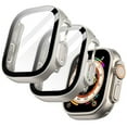 thumbnail image 1 of JETech Case with Screen Protector Compatible with Apple Watch Ultra 2/1 49mm, Overall Protective Cover, Built-in Tempered Glass Film High Sensitivity, 2 Pack (Starlight), 1 of 6