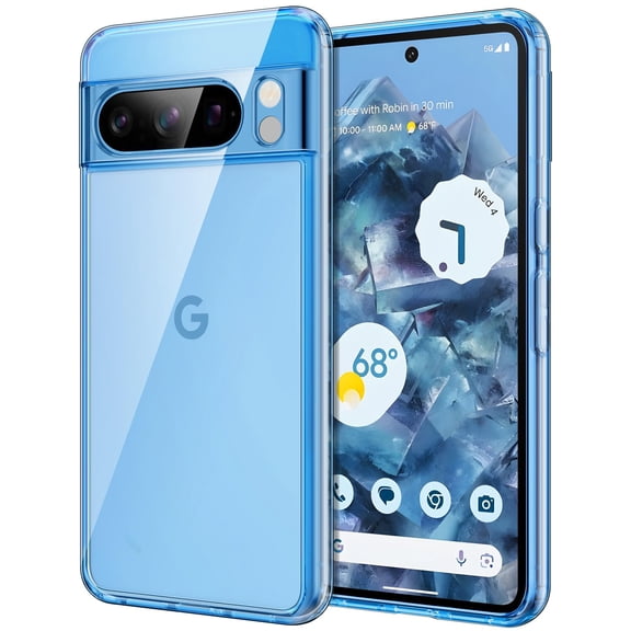 JETech Case for Google Pixel 8 Pro 6.7-Inch 2023, Non-Yellowing Shockproof Bumper Protective Phone Cover, Anti-Scratch Hard PC Back (Bay)