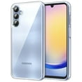 thumbnail image 1 of JETech Case for Samsung Galaxy A25 5G 6.5-Inch, Non-Yellowing Shockproof Bumper Protective Phone Cover, Anti-Scratch Hard PC Back (Clear), 1 of 6