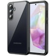 thumbnail image 1 of JETech Case for Samsung Galaxy A35 5G, Non-Yellowing Shockproof Bumper Protective Phone Cover, Anti-Scratch Hard PC Back (Black), 1 of 6
