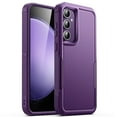 thumbnail image 1 of JETech Case for Samsung Galaxy S23 FE 6.4-Inch, Heavy Duty Dual-Layer Protection, Rugged Tough Shockproof Phone Cover with Matte Design (Deep Purple), 1 of 6