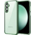 thumbnail image 1 of JETech Case for Samsung Galaxy S23 FE 6.4-Inch, Non-Yellowing Shockproof Bumper Protective Phone Cover, Anti-Scratch Hard PC Back (Green), 1 of 6