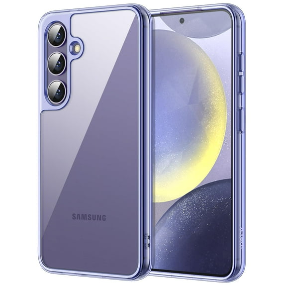 JETech Case for Samsung Galaxy S24+ / S24 Plus 5G, Non-Yellowing Shockproof Bumper Protective Phone Cover, Anti-Scratch Hard PC Back (Cobalt Violet)