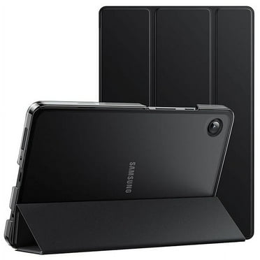 JETech Case for Samsung Galaxy Tab A11 / Tab A9 8.7-Inch 2025/2023, Slim Translucent Back Tri-Fold Folio Stand Protective Tablet Cover (Black)