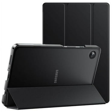 JETech Case for Samsung Galaxy Tab A9 8.7-Inch 2023, Slim Translucent Back Tri-Fold Folio Stand Protective Tablet Cover (Black)