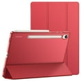 thumbnail image 1 of JETech Case for Samsung Galaxy Tab S9 11-Inch, Translucent Back Tri-Fold Stand Protective Tablet Cover, Support S Pen Charging, Auto Wake/Sleep (Red), 1 of 7