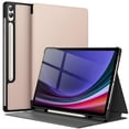 thumbnail image 1 of JETech Case for Samsung Galaxy Tab S9 Plus 12.4-Inch with S Pen Holder, Slim Folio Stand Protective Tablet Cover, Multi-Angle Viewing (Rose Gold), 1 of 6