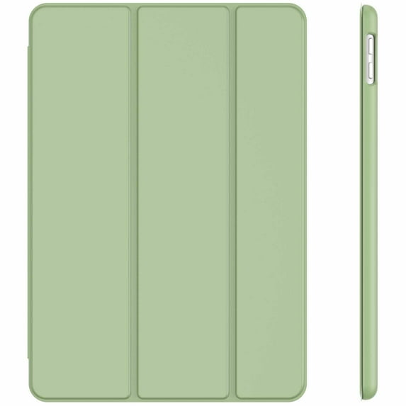 JETech Case for iPad 10.2-Inch (2021/2020/2019 Model, 9/8/7 Generation), Auto Wake/Sleep Cover (Matcha Green)