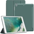 thumbnail image 1 of JETech Case for iPad 9.7-Inch (6th/5th Generation, 2018/2017), Protective Hard Back Shell Soft-Touch Tablet Stand Cover, Auto Wake/Sleep (Misty Blue), 1 of 7