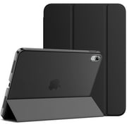 JETech Case for iPad A16 11th/10th Generation 2025/2022, Slim Stand Hard Back Shell Cover with Auto Wake/Sleep Black