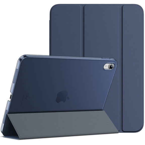 JETech Case for iPad (A16) 11th/10th Generation (2025/2022), Slim Stand Hard Back Shell Cover with Auto Wake/Sleep (Deep Navy)
