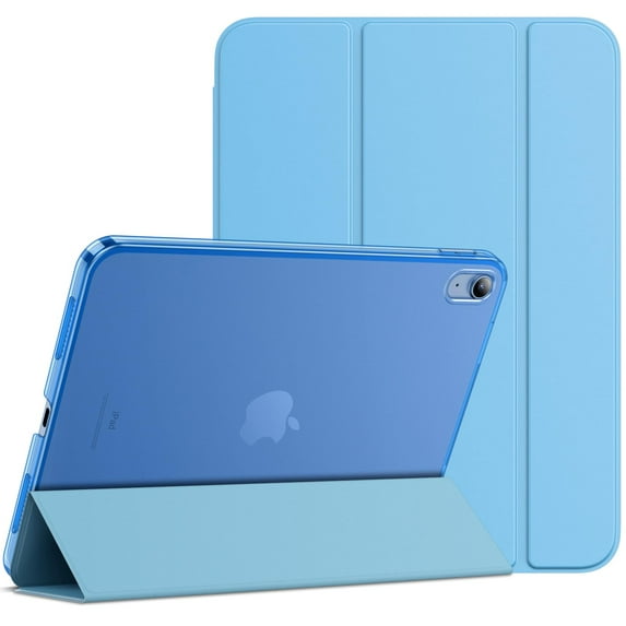 JETech Case for iPad (A16) 11th/10th Generation (2025/2022), Slim Stand Hard Back Shell Cover with Auto Wake/Sleep (Sky Blue)