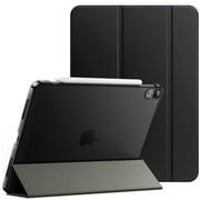 JETech Case for iPad Air 11-Inch M3/M2 2025/2024, iPad Air 5/4 2022/2020 5th/4th Generation 10.9-Inch, Slim Stand Hard Back Shell Cover with Auto Wake/Sleep Black
