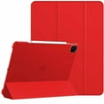 thumbnail image 1 of JETech Case for iPad Pro 12.9-Inch (5th Generation, 2021 Model), Slim Stand Hard Back Shell Smart Cover with Auto Wake/Sleep (Red), 1 of 7