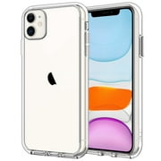 JETech Case for iPhone 11, 6.1-Inch, Shockproof Bumper Cover, Anti-Scratch Clear Back (HD Clear)