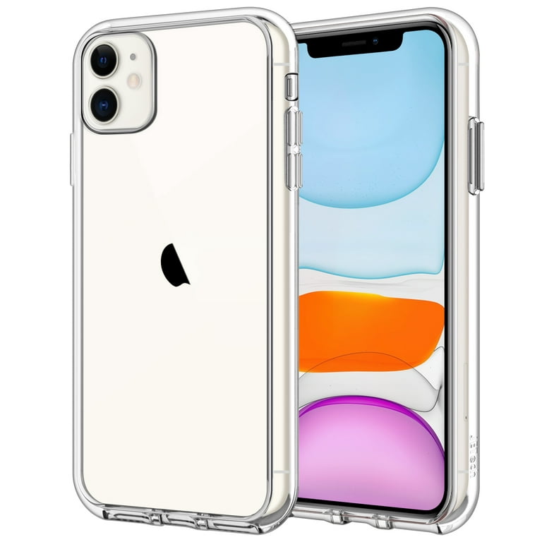 JETech Case for iPhone 11, 6.1-Inch, Shockproof Bumper Cover, Anti-Scratch  Clear Back (HD Clear)