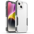 thumbnail image 1 of JETech Case for iPhone 14 6.1-Inch, Heavy Duty Dual-Layer Rugged Protection, Shockproof Protective Tough Phone Cover with Matte Back (White), 1 of 6